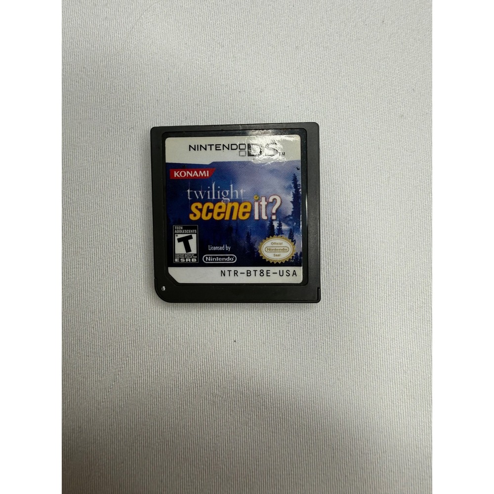 Twilight Scene It? Nintendo DS Game Konami NTR-BT8E-USA Cartridge Only